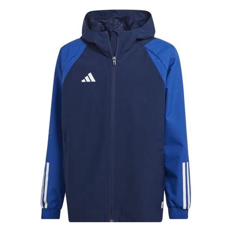 adidas jas lichtblauw|ADIDAS SPORTSWEAR Sportjas 'Pride Tiro' in Marine, Lichtblauw.